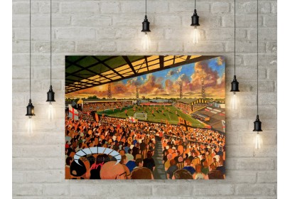 Hull City FC Boothferry Park Stadium Wall Art Canvas
